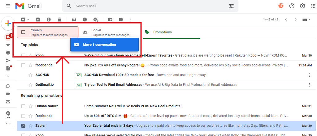 Permanently Add Sender to Gmail Primary Tab (2022)