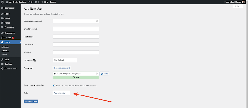 How to Add WordPress Admin User (2022)