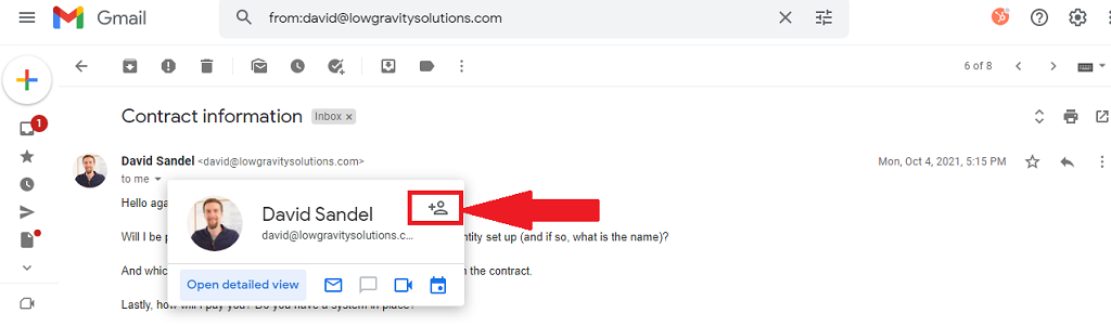 Permanently Add a Sender to Gmail Primary Tab - Low Gravity Solutions