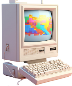 view-retro-looking-computer-workstation